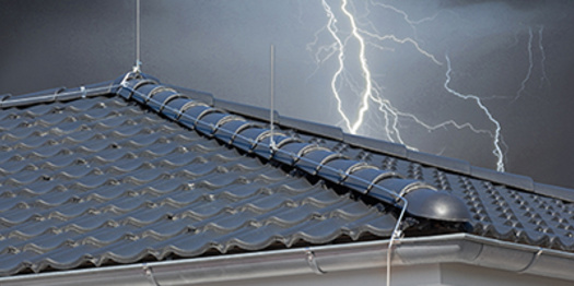 Äußerer Blitzschutz bei Köppchen Elektro GmbH in Wurzen
