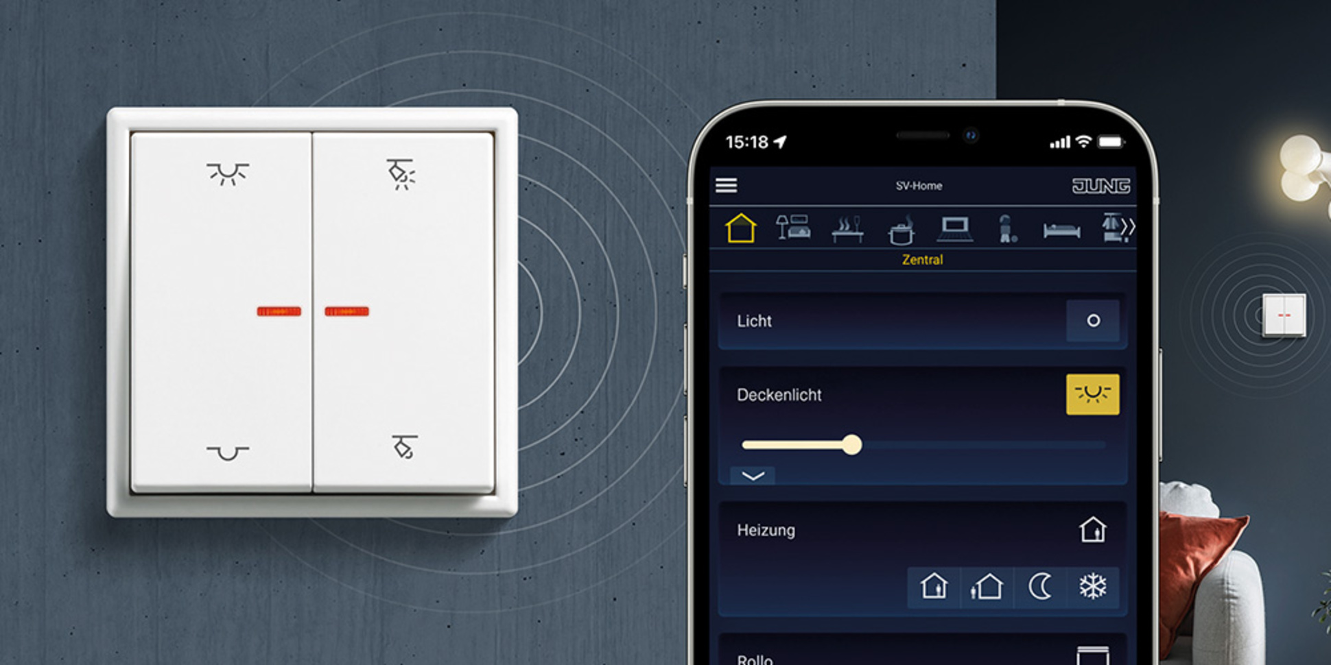 KNX RF Taster bei Köppchen Elektro GmbH in Wurzen